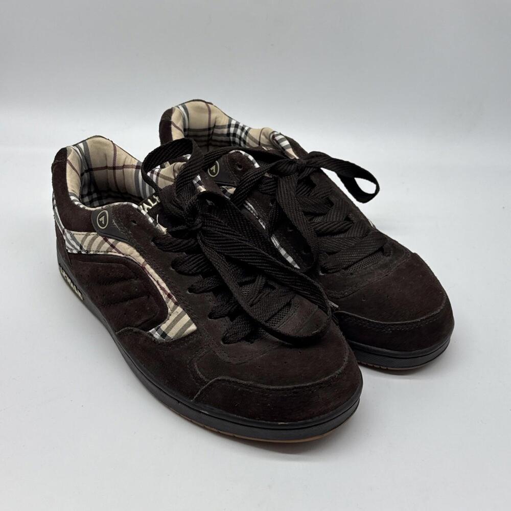 Airwalk Simple Skateboarding Shoes Early 2000's Brown Suede Mens Size 10